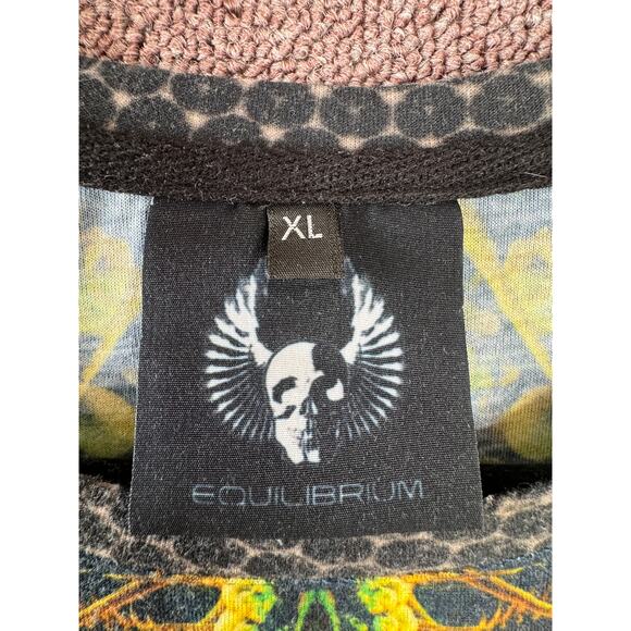 Equilibrium Clothing "Quantum Fungus" Psychedelic T-Shirt XL - Picture 6 of 6